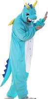 Męska Piżama Kigurumi Cosplay Smoka Niebieski Rozmiar M 158-168 cm Inna marka