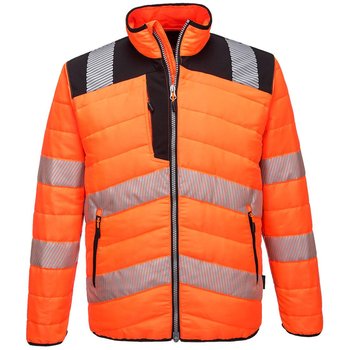 Męska Wyściełana Kurtka Ochronna Portwest PW3 Hi-Vis (XL 8,5-9 / Pomarańczowy) - Inny producent