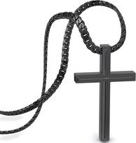 Męski naszyjnik ze stali nierdzewnej 