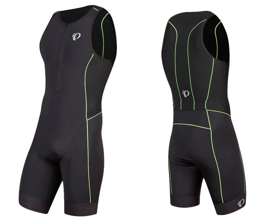 Męski Strój Triathlonowy Pearl Izumi Elite Tri Suit Black/Green