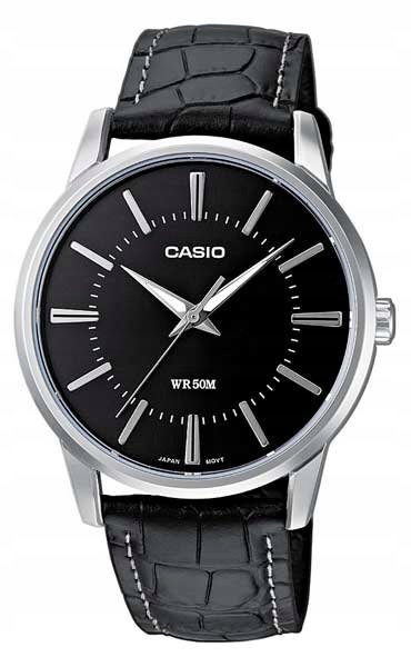 Casio MTP-1303PL-1AVEF – Orologio Uomo Classico, Pelle, Vetro Minerale, Impermeabile 5 Bar