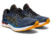 Męskie Buty Do Biegania Asics Gel-Nimbus 24 | Azure/Amber-Rozmiar Euro 46.5 Asics