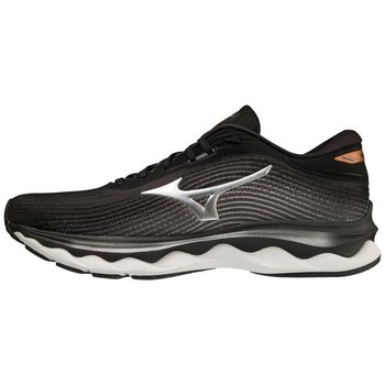 Męskie buty do biegania  Mizuno Wave Sky 5 | BLACK/SILVER - Rozmiar EURO 46 - Mizuno