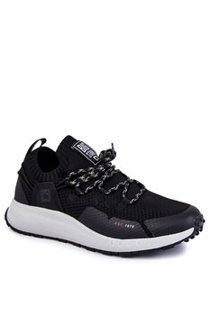 Męskie Buty Sportowe Big Star KK174015 Czarne-43 - Big Star