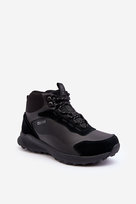 Męskie Buty Trekkingowe Ocieplane Czarne Big Star Mm174334-43 Big Star