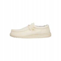 Męskie Lekkie Mokasyny Buty Półbuty Wsuwane HeyDude Wally Stretch Canvas 45 HeyDude