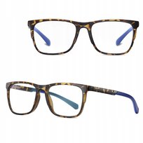 Męskie Okulary Zerówki Blue Light Antyreflex Do Komputera Oprawki Akcesoria