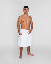 Męskie Pareo Do Sauny Kilt Na Rzep Biały L/Xl