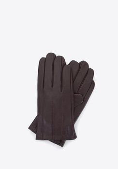 Męskie rękawiczki z gładkiej skóry M - WITTCHEN