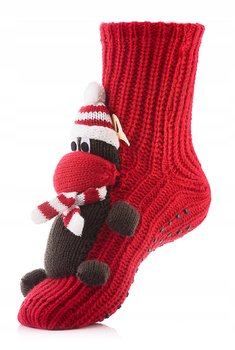 Męskie Skarpetki Świąteczne Z Reniferem R. 42-44 - ATTRACTIVE