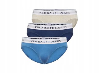 Męskie Slipy Majtki Bielizna Polo Ralph Lauren 3Pak Oryginalne L - POLO Ralph Lauren