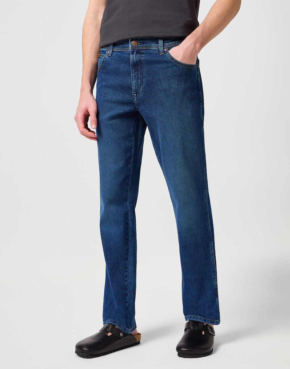 M?skie spodnie jeansowe proste Wrangler TEXAS W42 L34 - Wrangler | Moda  Sklep EMPIK.COM