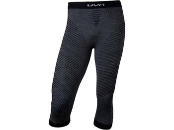 Męskie spodnie termoaktywne UYN 3/4 FUSYON UW Grey York/Aviol/White 2021 - UYN