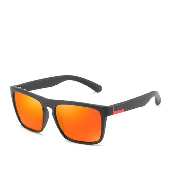 Męskie spolaryzowane okulary przeciwsłoneczne Kolorowe sportowe okulary przeciwsłoneczne Elastyczna farba PC Okulary w ramce - OEM