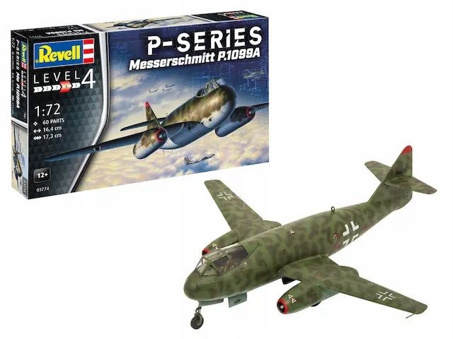 Revell Messerschmitt P.1099A P-Series - Revell 03774 Skala 1/72 Revell