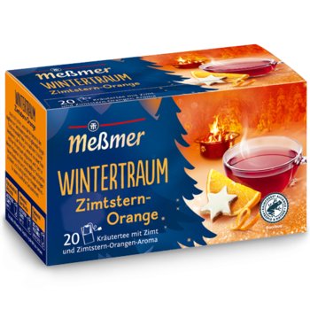 MESSMER herbata zimowa Wintertraum cynamon pomarańcz 20x2g - Inna marka