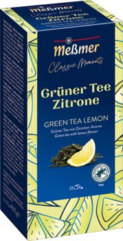 MESSMER zielona herbata Classic Moments Zitrone 25x1,75g - Inna marka
