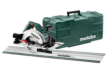 METABO PILARKA TARCZOWA 1200W 160x20mm WALIZKA + SZYNA FS 160 KS 55 FS - Metabo