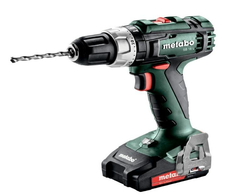 Wiertarka Akumulatorowa Udarowa 18V Sb 18L Metabo