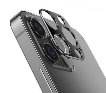 Metal Styling Camera Iphone 12 Pro Max Black - Bestphone