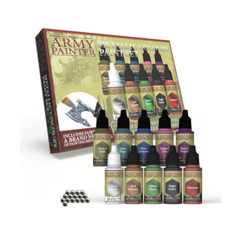 Metallic Colours Paint Set - Zestaw kolorowych farb metalicznych / Army Painter