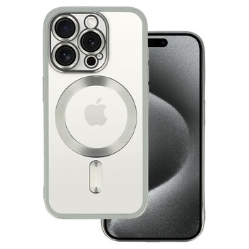 Metallic Magsafe Case do Iphone 13 Pro Max Srebrny - producent niezdefiniowany