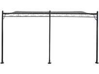 Metalowa altana - 3 x 4 m - Szary