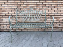 Metalowa -PATYNOWA - ŁAWKA do ogrodu !