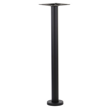 Metalowa podstawa stołu/stolika mocowana do podłoża SH-3018-2/H/B, kolor czarny, wysokość 106 cm - do hotelu, restauracji ,baru, biura - Stema