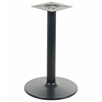 Metalowa podstawa stołu/stolika NY-B006, średnica 46 cm, wysokość 72,5 cm, kolor czarny - do hotelu, restauracji ,baru, biura - Stema