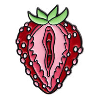 Metalowa Przypinka Strawberry Truskawka Pin Inna marka