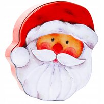 Metalowa Puszka Świąteczna Na Ciastka Pierniki Herbatę Z Wieczkiem Pokrywką