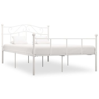 Metalowa rama łóżka 120x200 cm, biały - Zakito Europe