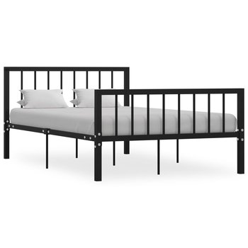 Metalowa rama łóżka 120x200 cm, czarna - Zakito Europe