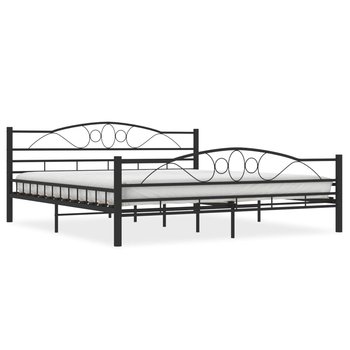 Metalowa rama łóżka 180x200 czarna / AAALOE - Zakito Home