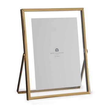 Metalowa ramka na zdjęcie, złota - Arte Regal