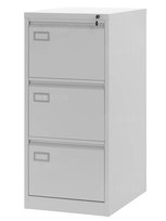 Metalowa szafka z 3 szufladami na akta, dokumenty