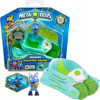 METAZELLS niebiesko-zielony DRON + FIGURKA HOWLY