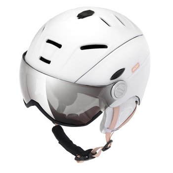 Meteor, Kask Narciarski, Holo, Biały, Rozmiar S, 53-55 cm - Meteor