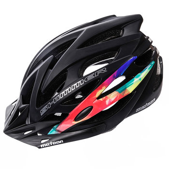 Meteor, Kask rowerowy, Shimmer, czarny, rozmiar M - Meteor