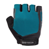 Meteor Rękawiczki Rowerowe Unisex Dla Dorosłych MX52 (M / Czarny / Niebieski) Meteor