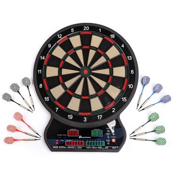 Meteor, Tarcza elektroniczna, 4-Led 24689, czarny, 42 cm - Meteor