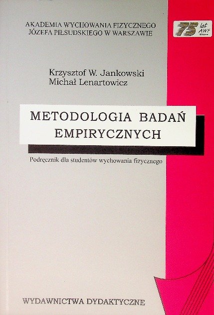 Metodologia badań empirycznych - Opracowanie zbiorowe | Książka w Empik