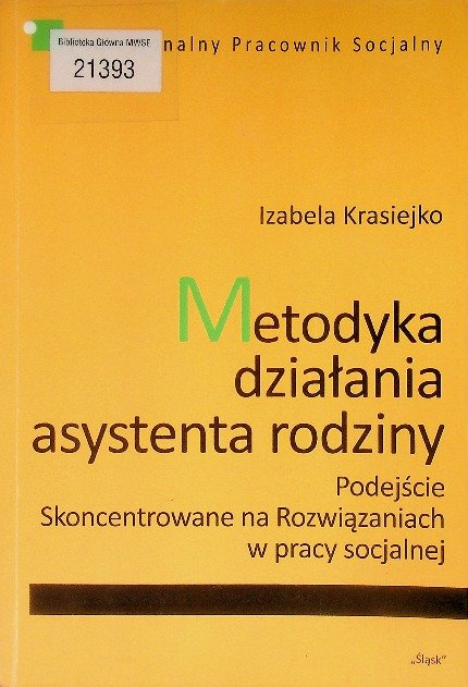 Metodyka Działania Asystenta Rodziny Pdf