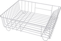 METPOL - Suszarka do naczyń - zlewozmywakowa - biała - 29,5x34,5 cm METPOL
