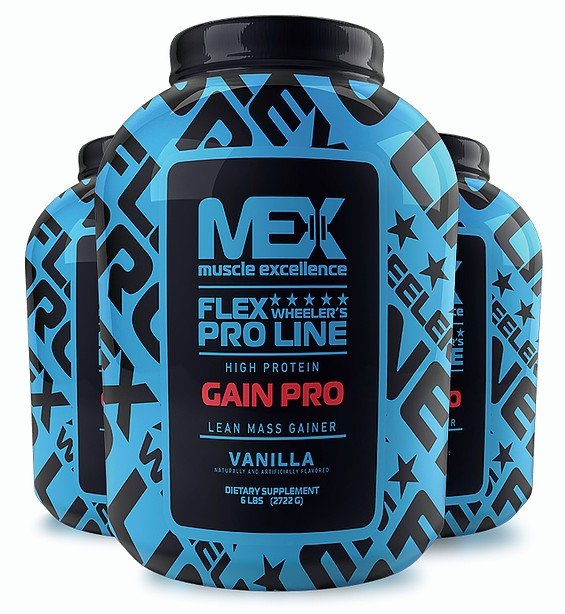 Mex Nutrition, Suplement diety, Gain Pro GainPro, wanilia, 2272 g