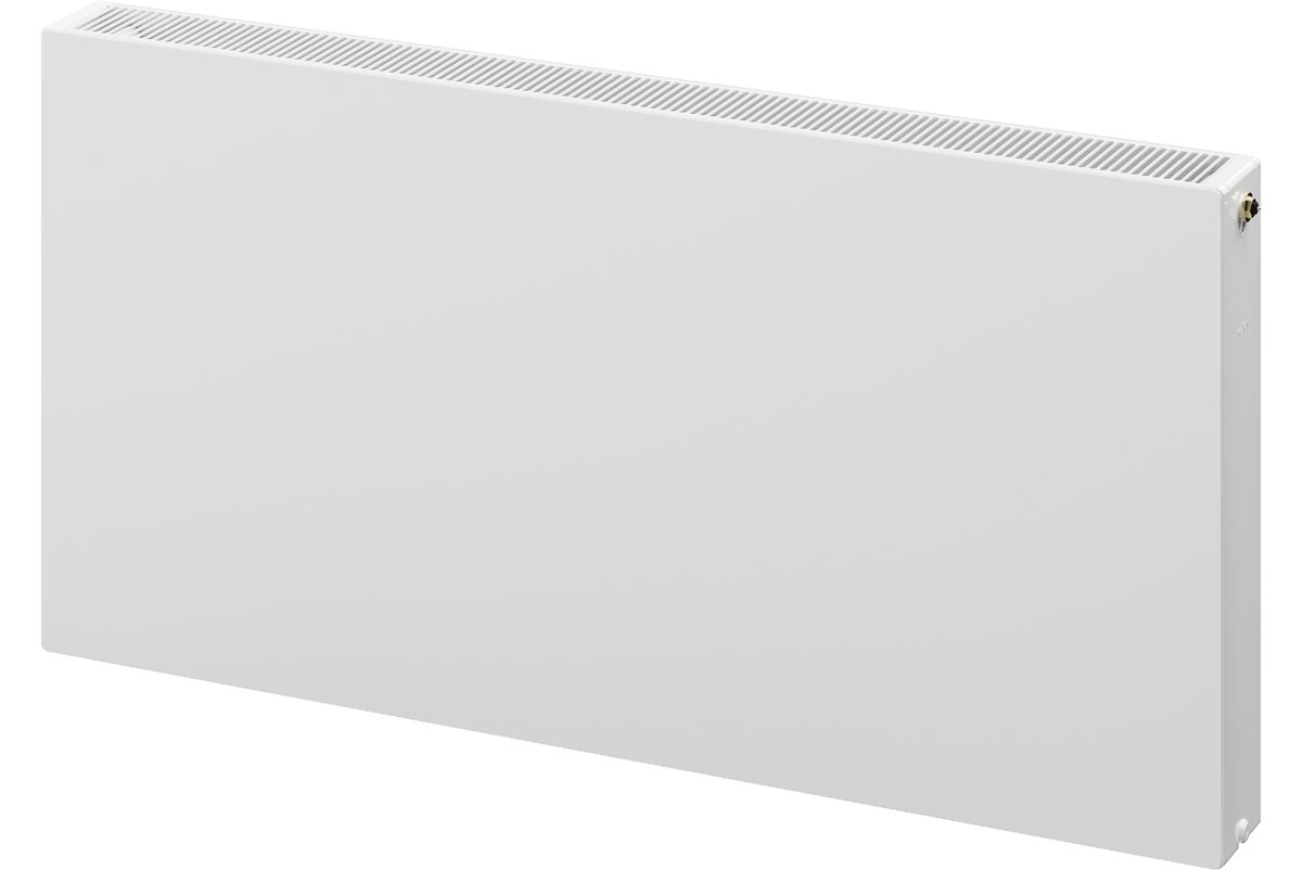 Mexen Flat CVF22 grzejnik płytowy 400 x 400 mm, podłączenie dolne, 455 W, biały - W622F-040-040-00