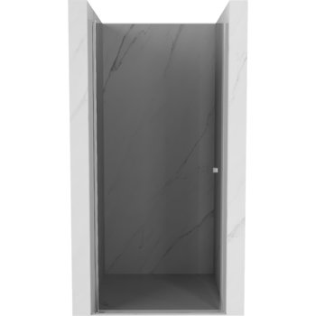 Mexen Pretoria drzwi prysznicowe uchylne 80 cm, grafit, chrom - Mexen