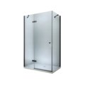 Mexen Roma kabina prysznicowa uchylna 90 x 110 cm, transparent, czarny - 854-090-110-70-00 - Mexen