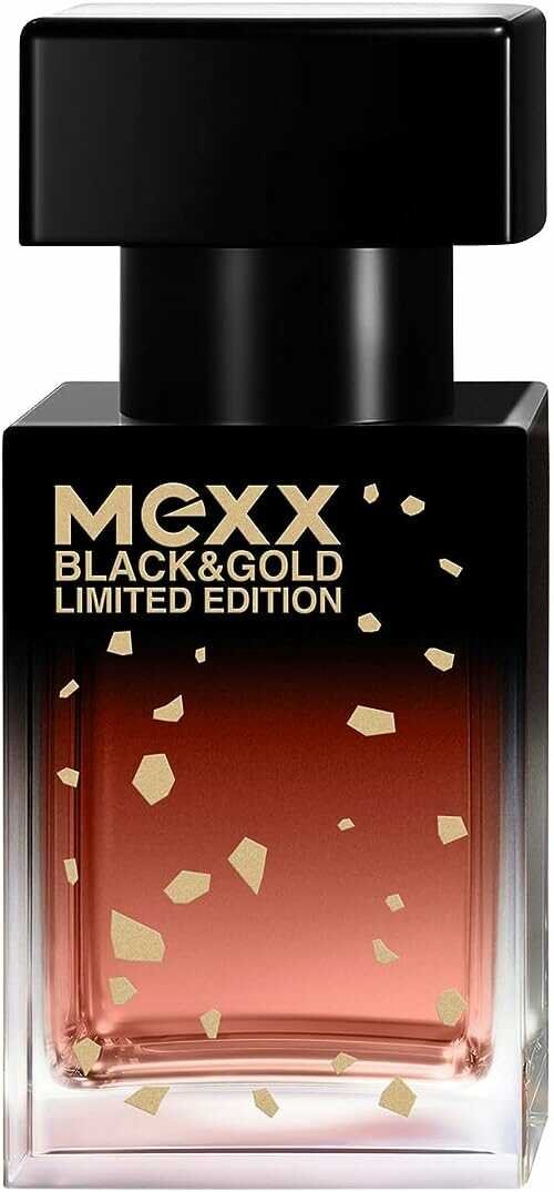 Mexx Black & Gold Limited Edition Man Eau De Toilette, Holzig
